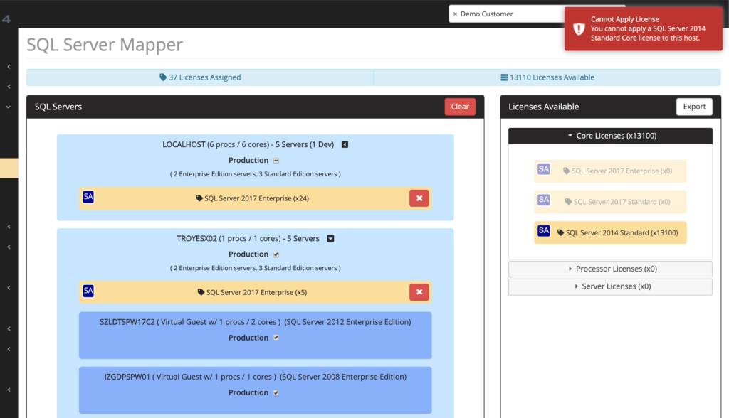 simple and intelligent licensing tools