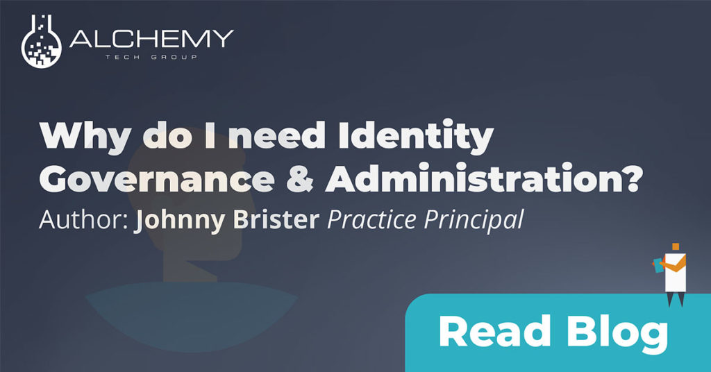 why do i need identity governance & administration?